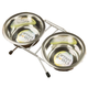 Optima Stainless Steel Double Bowl Set 1.9L