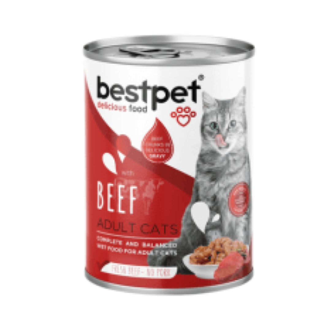 BestPet Cat Beef in Gravy 400g