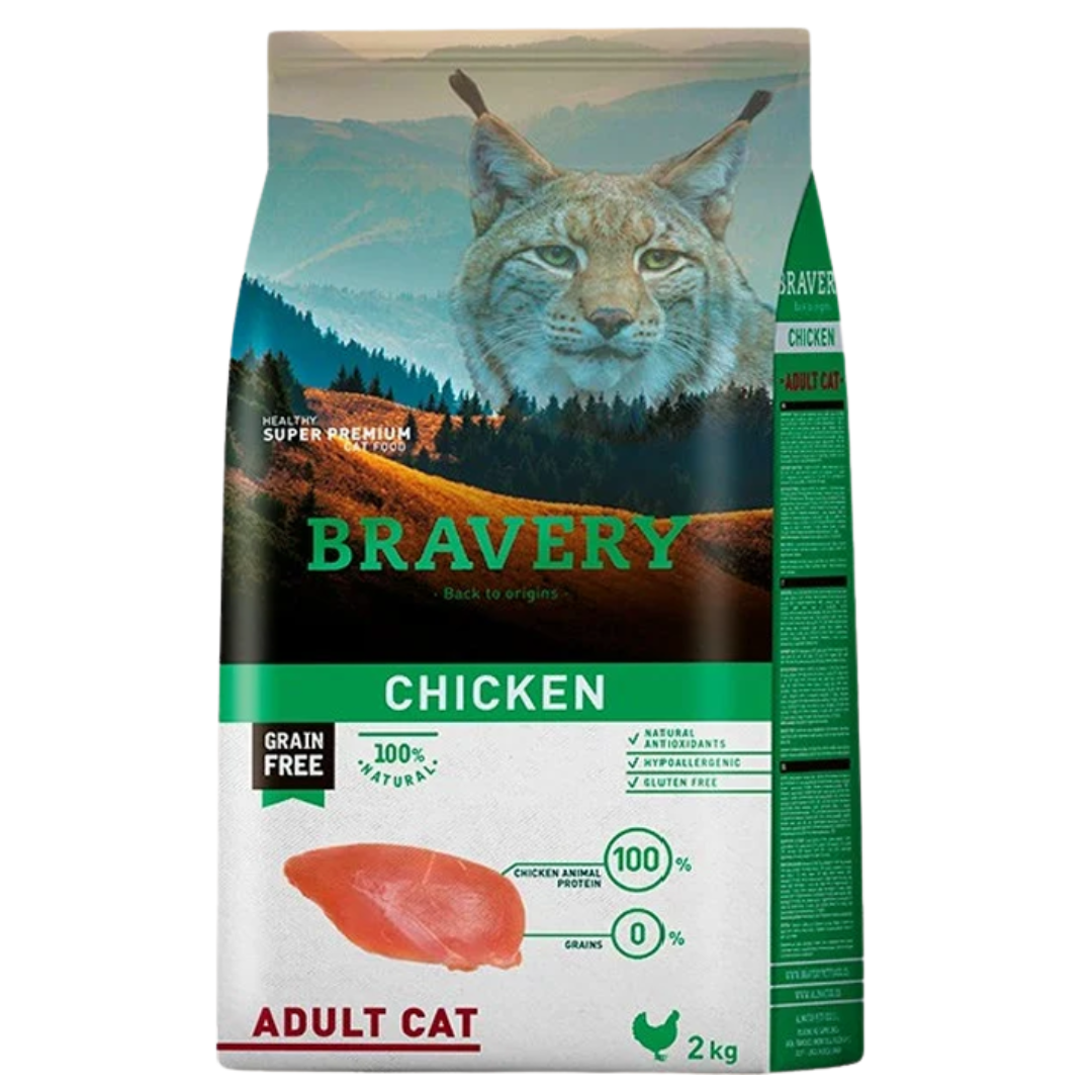 Bravery Cat Chicken 2kg