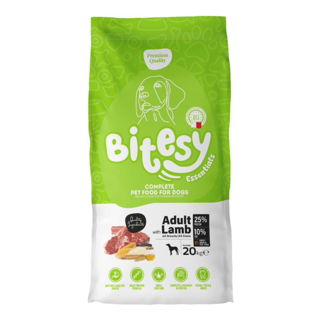 Bitesy Essentials Dog Lamb 20kg