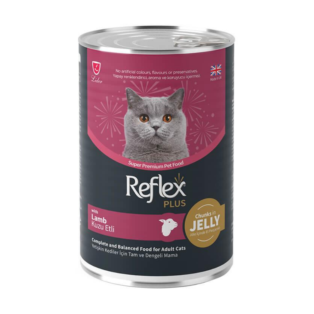 Reflex Plus Cat Lamb Chunks in Jelly 400g