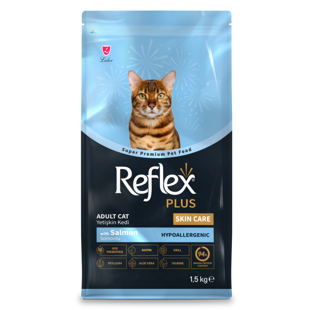 Reflex Plus Cat Hypoallergenic Skincare Salmon 1.5kg