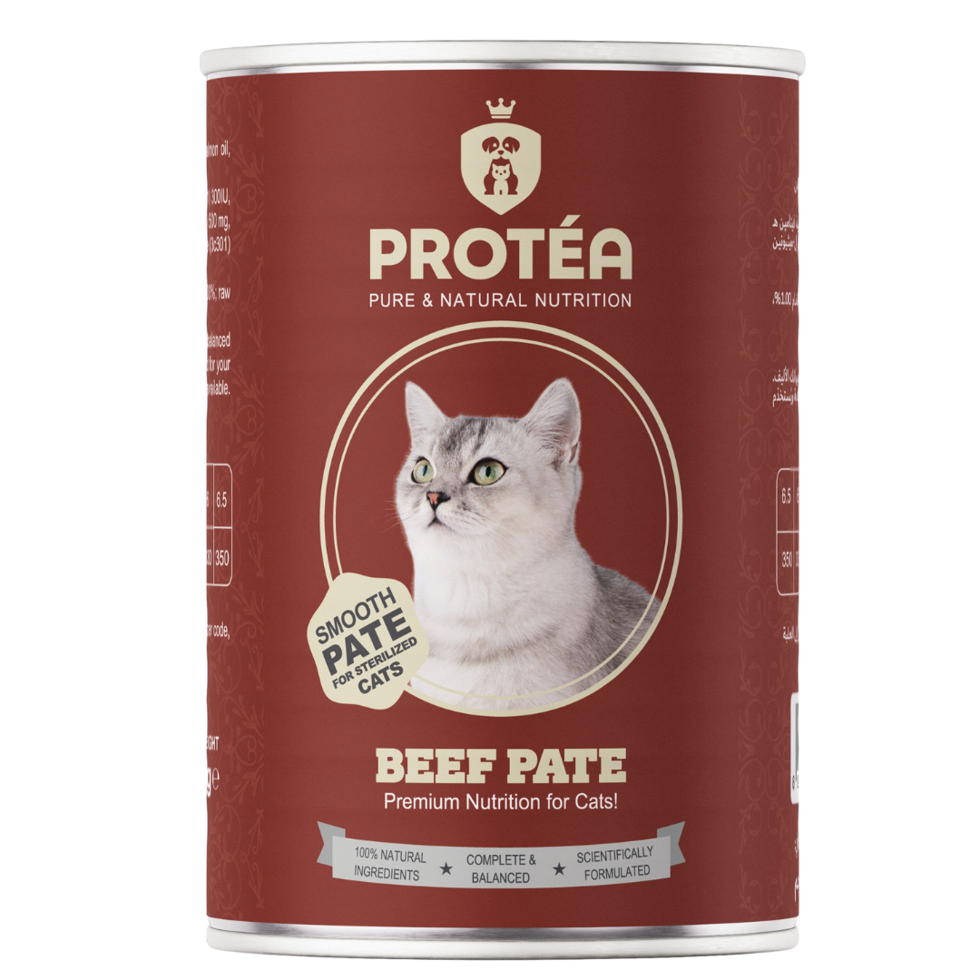 Protea Sterilised Cat Beef Pate 400g