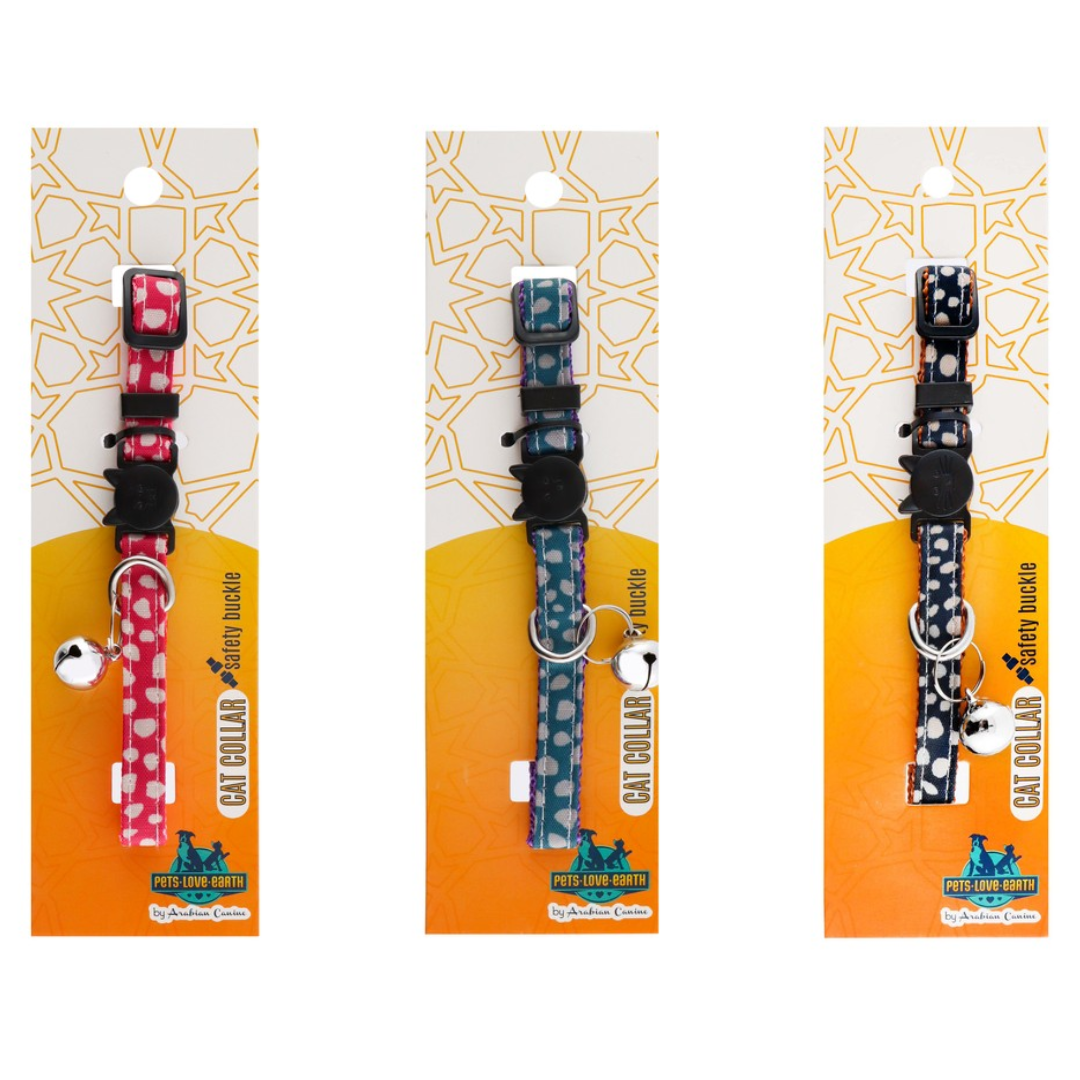 Pets.Love.Earth Dotted Cat Collar