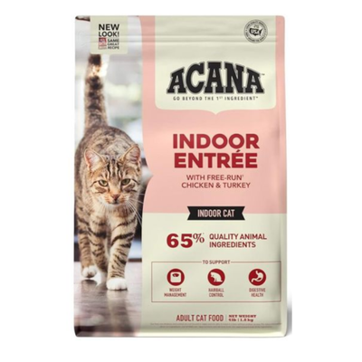 Acana Cat Indoor Entree Chicken & Turkey 340g