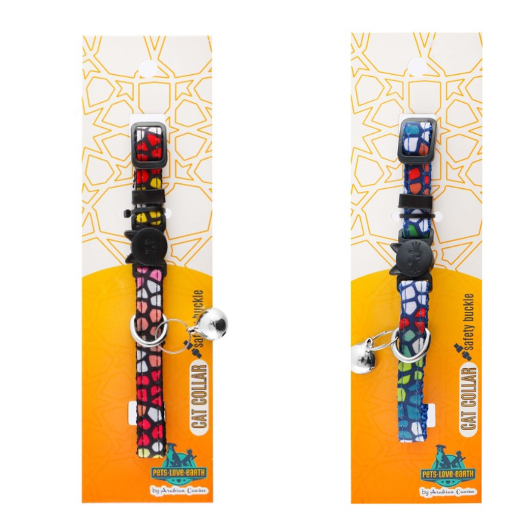 Pets.Love.Earth Colourful Cat Collar