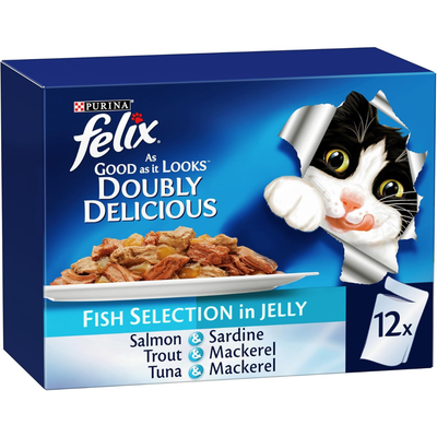 Felix Fish Selection in Jelly 12x85g