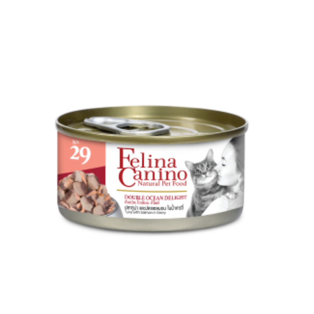 Felina Canino Cat Tuna & Salmon in Broth 70g