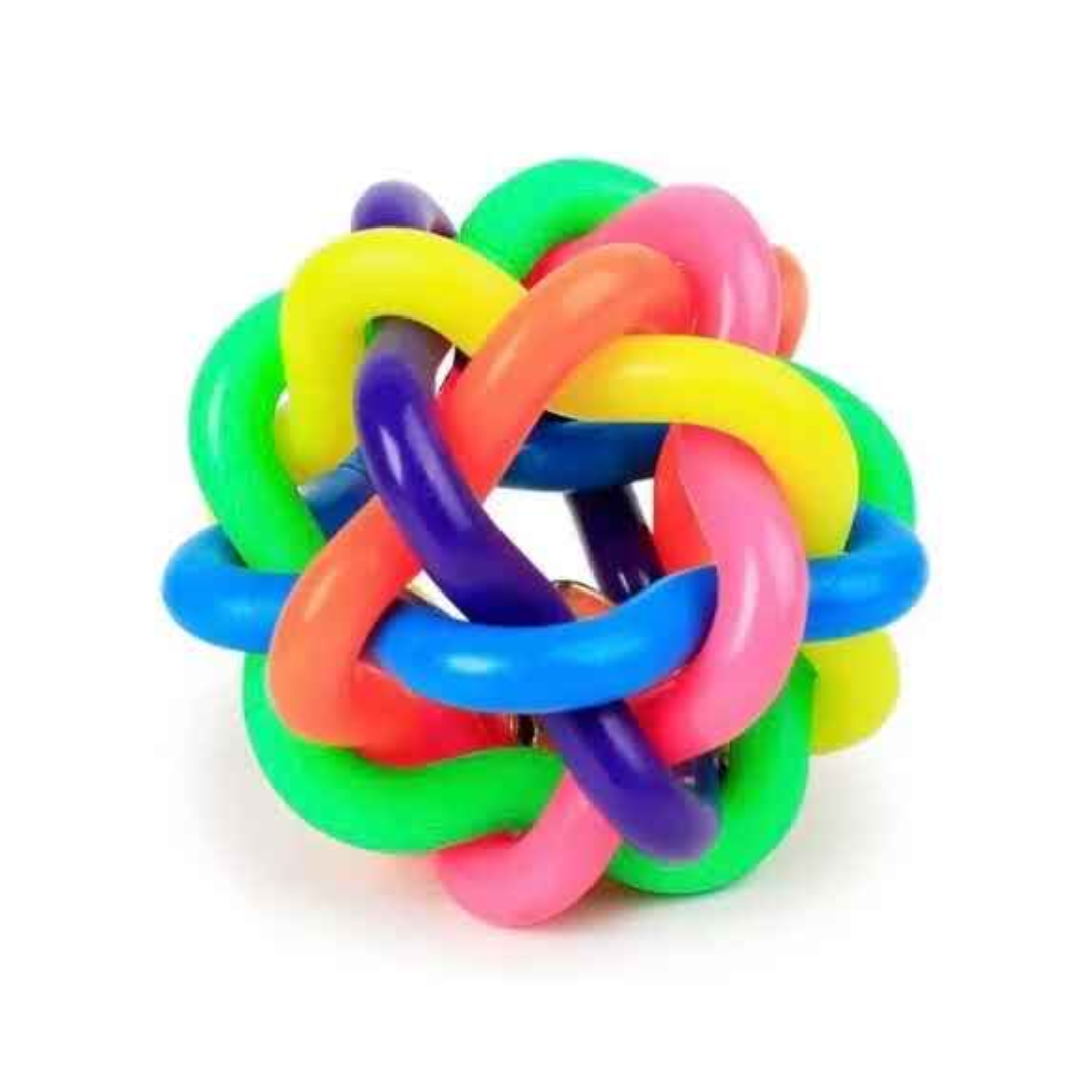 Pets.Love.Earth Colourful Rubber Ball