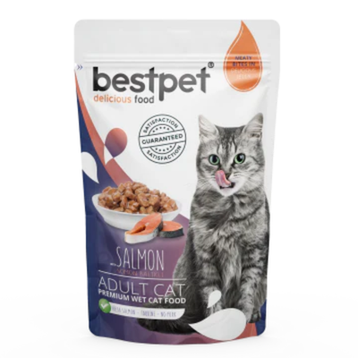 BestPet Cat Salmon in Jelly 85g