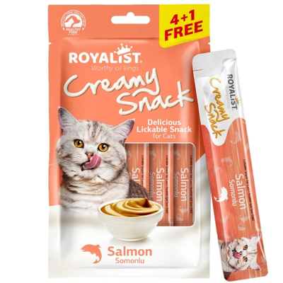 Royalist Cat Creamy Treat Salmon 5x15g