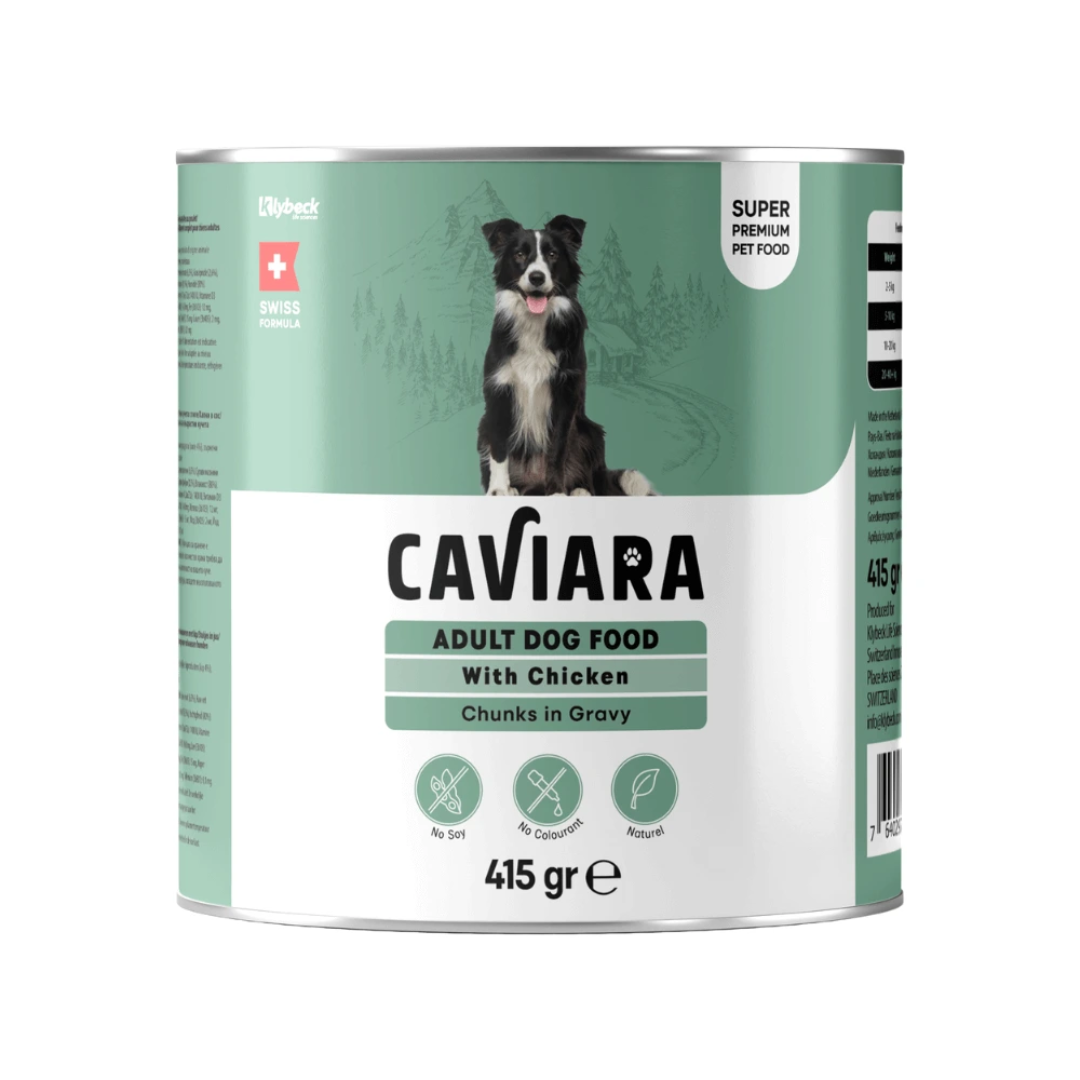 Caviara Dog Chicken 415g