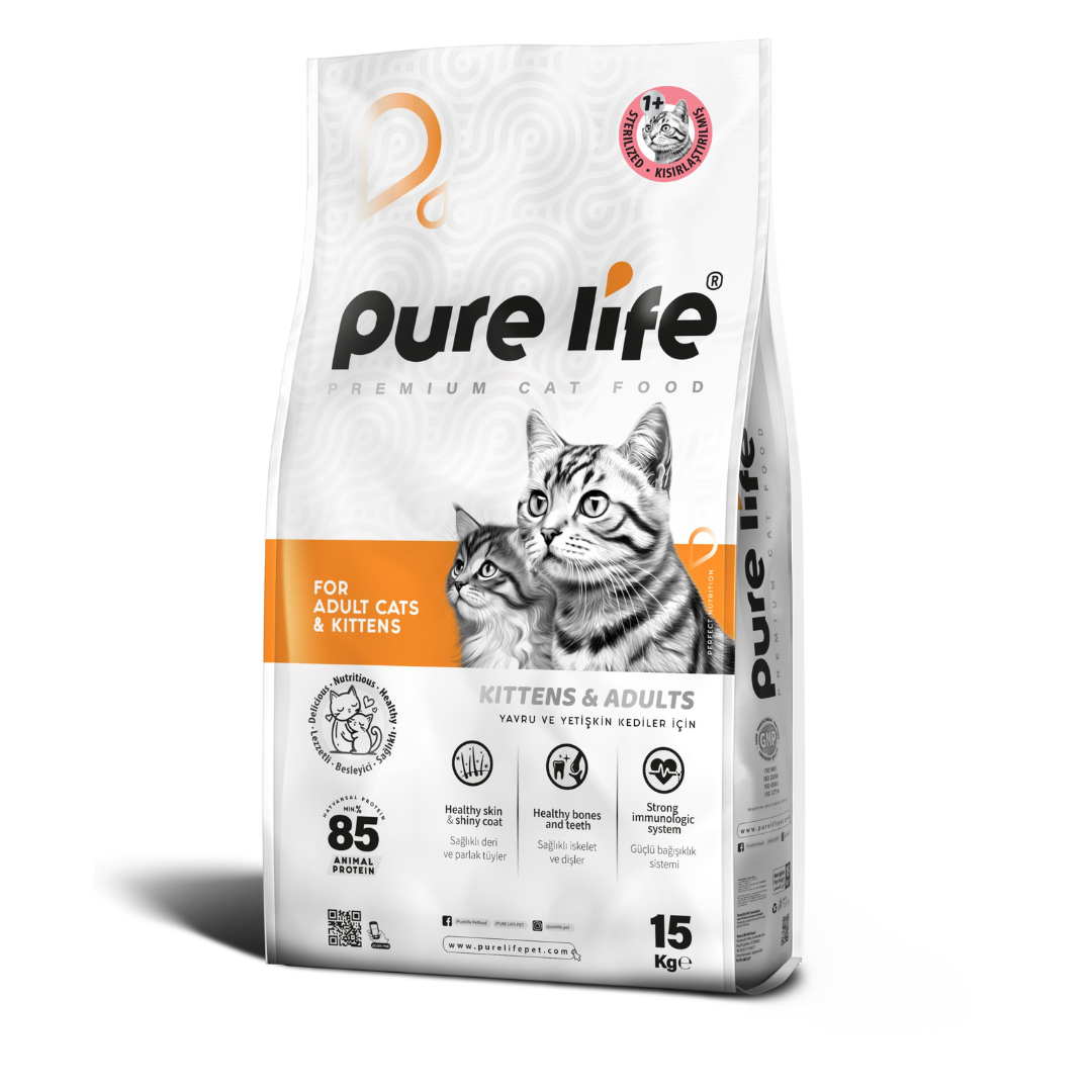 Pure Life Sterilised Cat Chicken 15kg