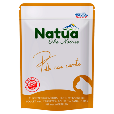 Natua Cat Chicken & Carrots in Jelly 70g Pouch