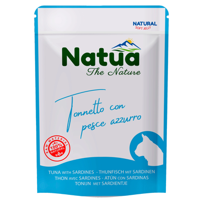 Natua Cat Tuna & Sardine in Jelly 70g Pouch