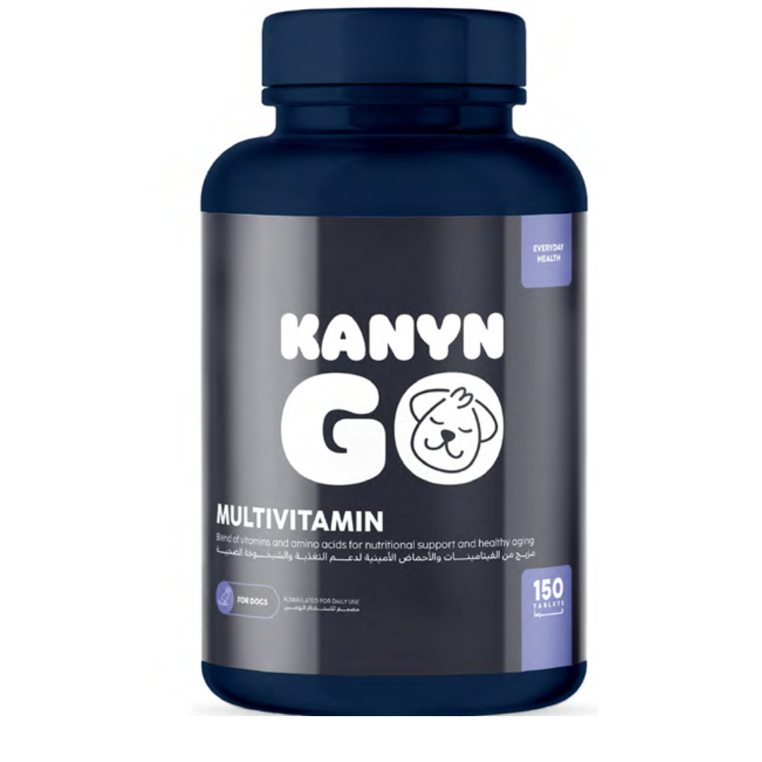 Kanyn Go Dog Multi-Vitamin 150 Tablets