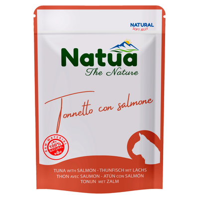 Natua Cat Tuna & Salmon in Jelly 70g Pouch