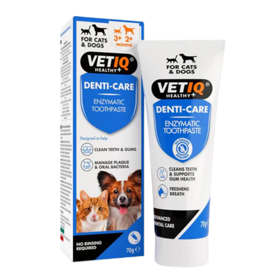 VetIQ Enzymatic Toothpaste for Cats and Dogs 70g