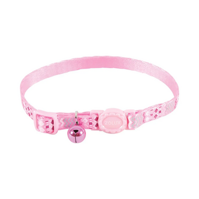 Zolux Pink Cat Collar with Bell