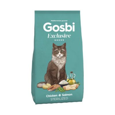 Gosbi Cat Sterilised Chicken and Salmon
