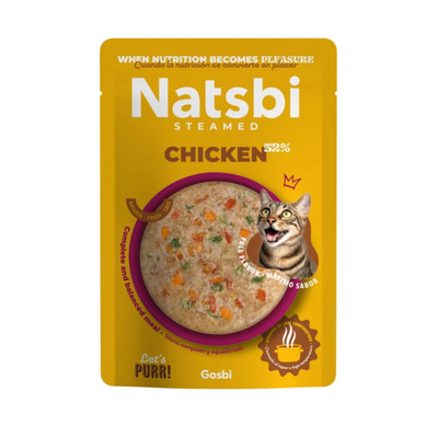 Natsbi Cat Steamed Chicken 80g