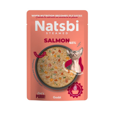 Natsbi Cat Steamed Salmon 80g