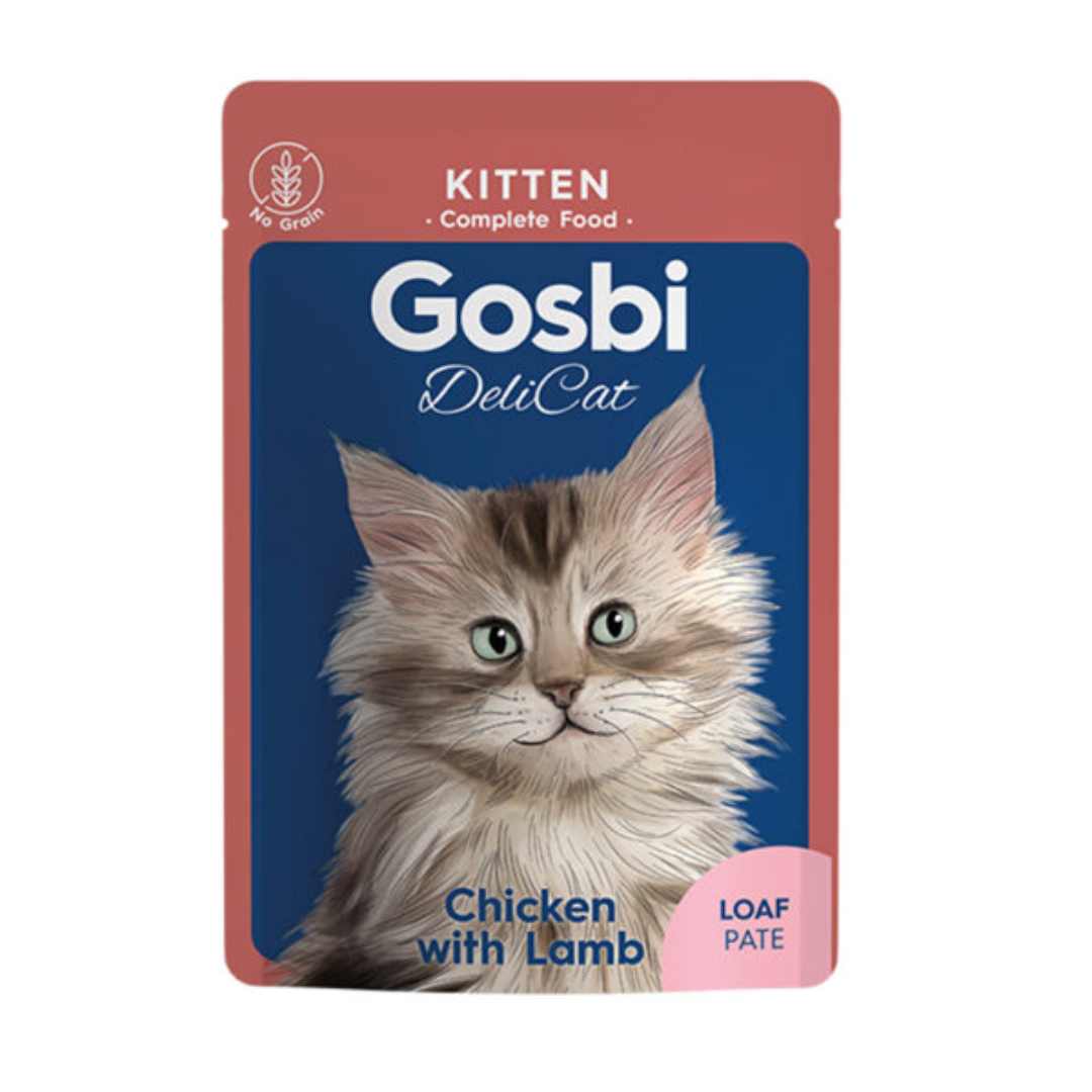 Gosbi Delicat Kitten Chicken and Lamb 70g