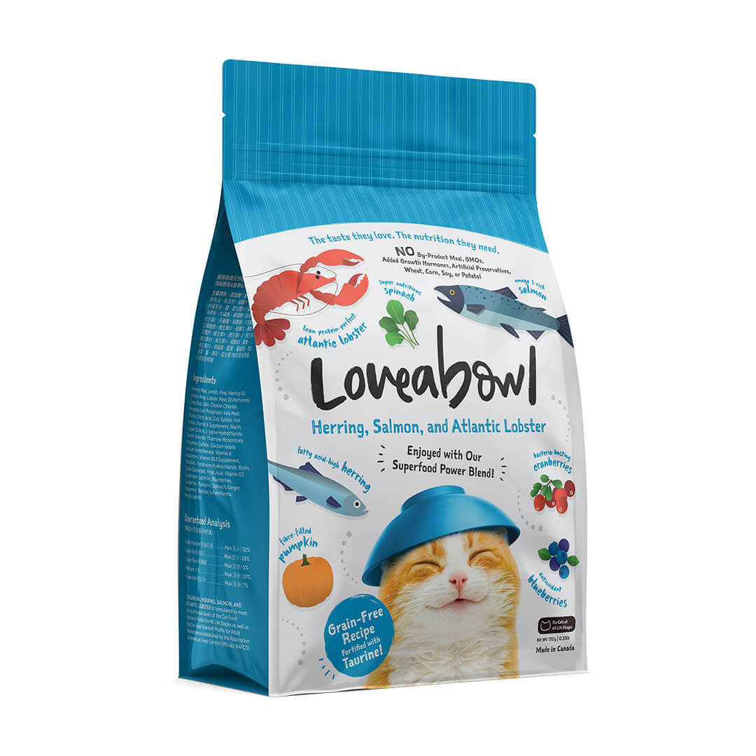 Loveabowl Cat Herring, Salmon and Atlantic Lobster 4kg