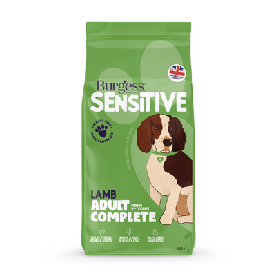 Burgess Sensitive Dog Food Lamb & Rice 2kg
