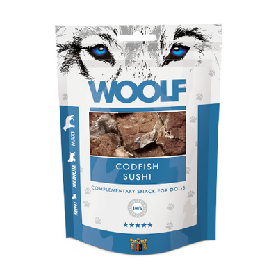 Woolf Codfish Sushi Treats 100g