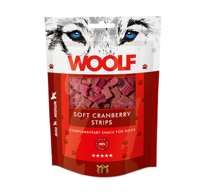 Woolf Soft Cranberry Treats 100g