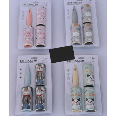 Pet Lint Roller with 2 Replacement Rollers