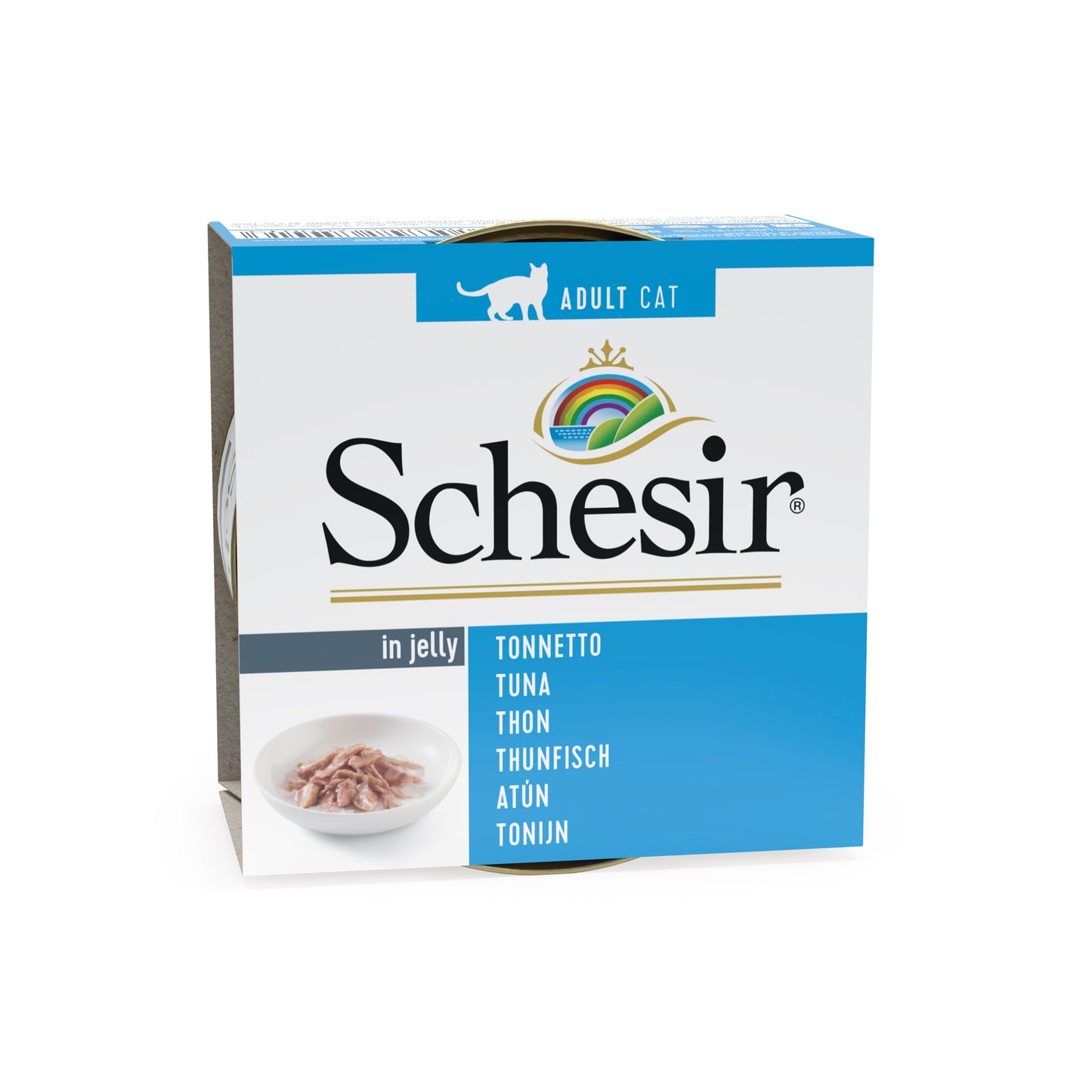 Schesir Cat Tuna in Jelly 85g Tin