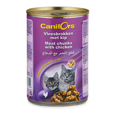 Canifors Cat Meat Chunks with Chicken 410g