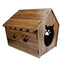 Wooden Cat House