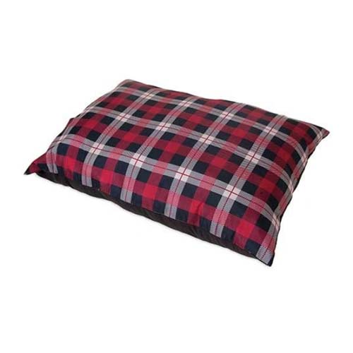 Aspen Pet Large Plaid Pillow Dog Bed 90 x 67cm