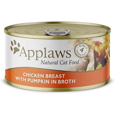 Applaws Cat Chicken & Pumpkin 70g tin