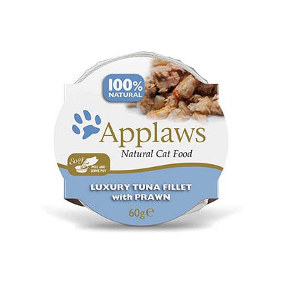 Applaws Cat Tuna & Prawn 60g Pot