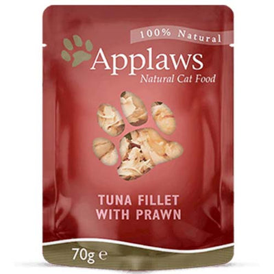 Applaws Cat Tuna with Prawn in Broth 70g Pouch