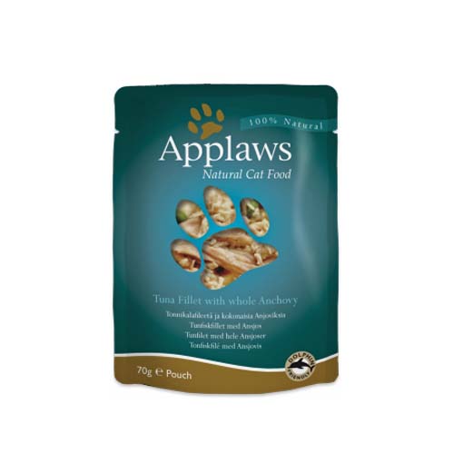 Applaws Tuna & Anchovy in Broth 70g