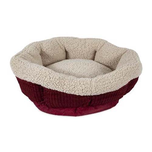 Aspen Self Warming Pet Bed Oval 48cm