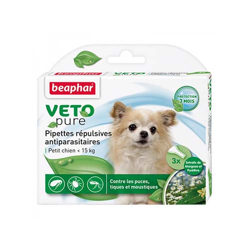 EXP MAR24 Beaphar Veto Pure Spot On for Small Dogs