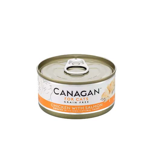 Canagan Cat Chicken & Salmon 75g Tin