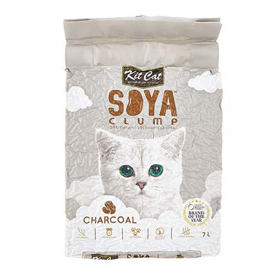 Charcoal Soya Clump Cat Litter 7Ltr
