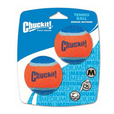 Chuckit! 2 Pack Medium Tennis Ball