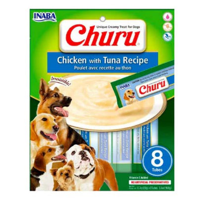 Churu Dog Chicken & Tuna Recipe 8 x 20g