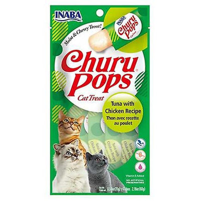 Churu Cat Tuna & Chicken Pops 4 x 15g