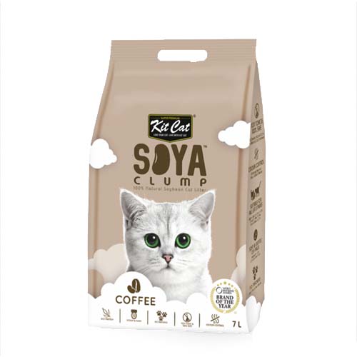 Coffee Soya Clump Cat Litter 7Ltr