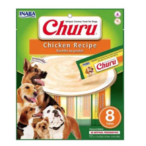 Churu Dog Chicken Recipe 8 x 20g