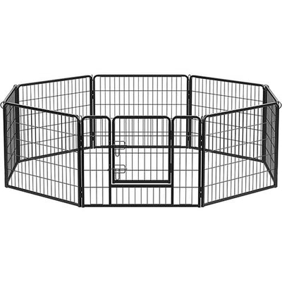 Feandrea 8-Panel Pet Playpen Iron Cage